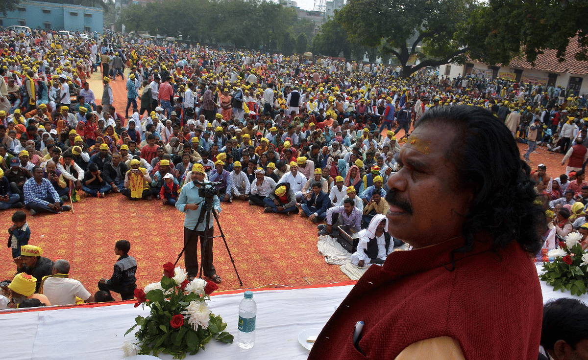 Tribal Life Jyoti Foundation organized First tribal Mahasammelan in nadesar ground varanasi