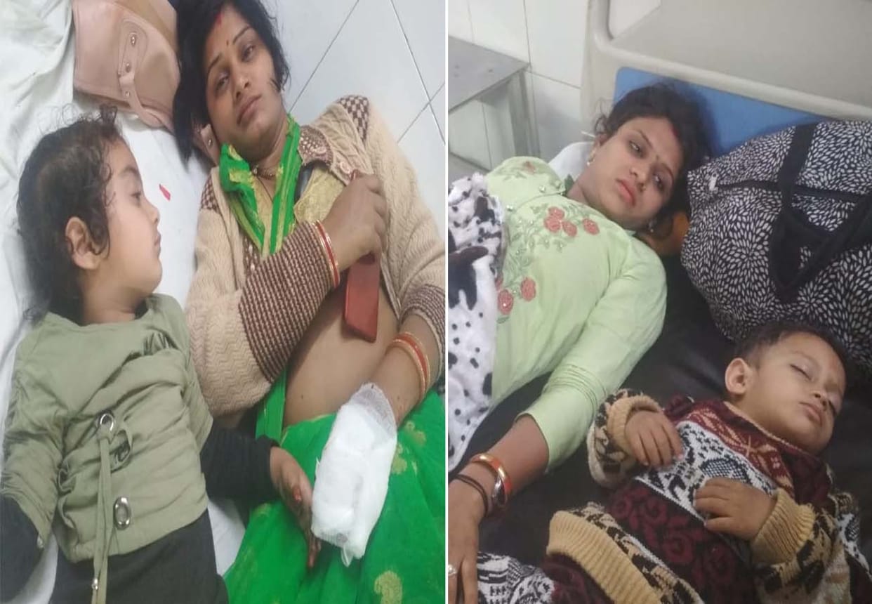 road accident in chitrakoot, 11 people injured