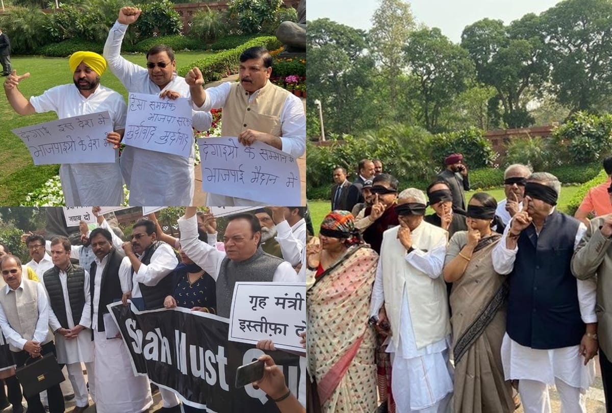 Budget session Second phase Lok Sabha Rajya Sabha adjourned opposition ruckus over Delhi Violence