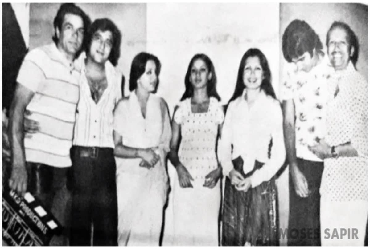 Amitabh Bachchan shares throwback photo from the set of film Amar Akbar Anthony