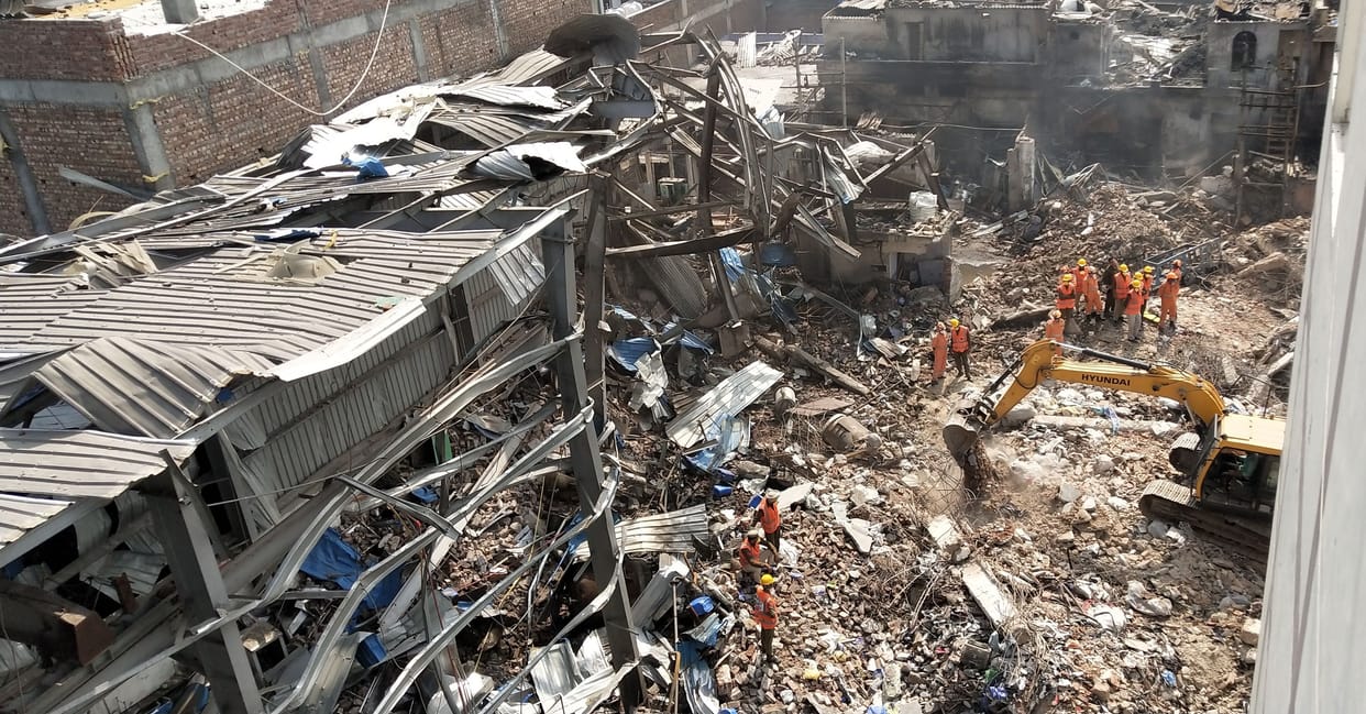Boiler blast: Two more bodies found on the third day of the accident, the number of dead was eight
