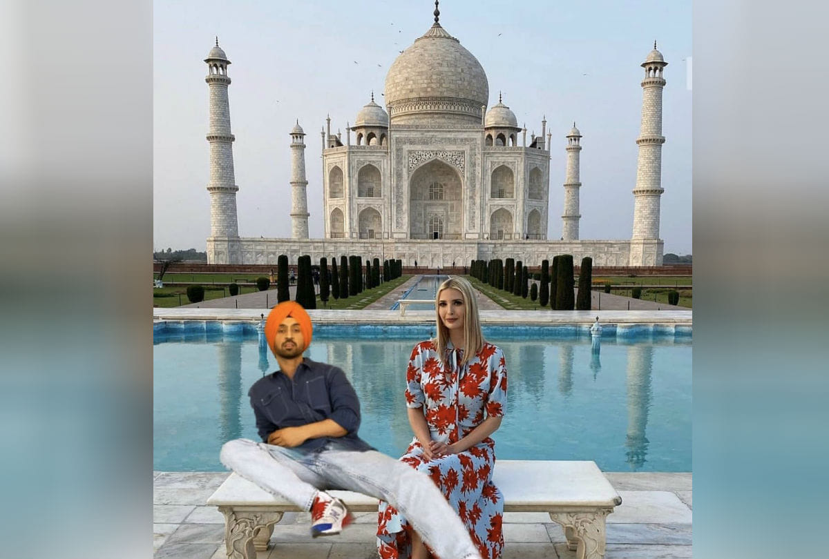 Ivanka trump taj mahal visit photos goes viral on social media
