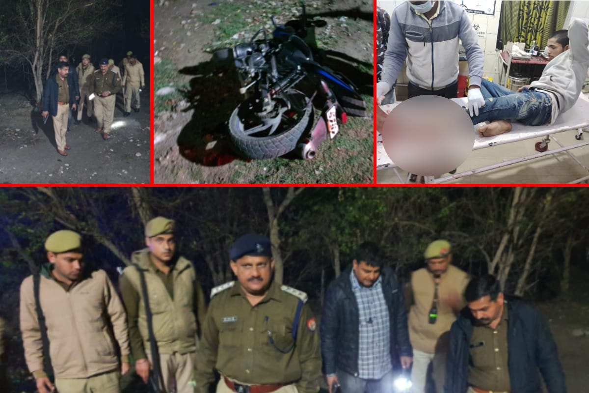 two miscrant injured in police encounter in Meerut and Muzaffarnagar