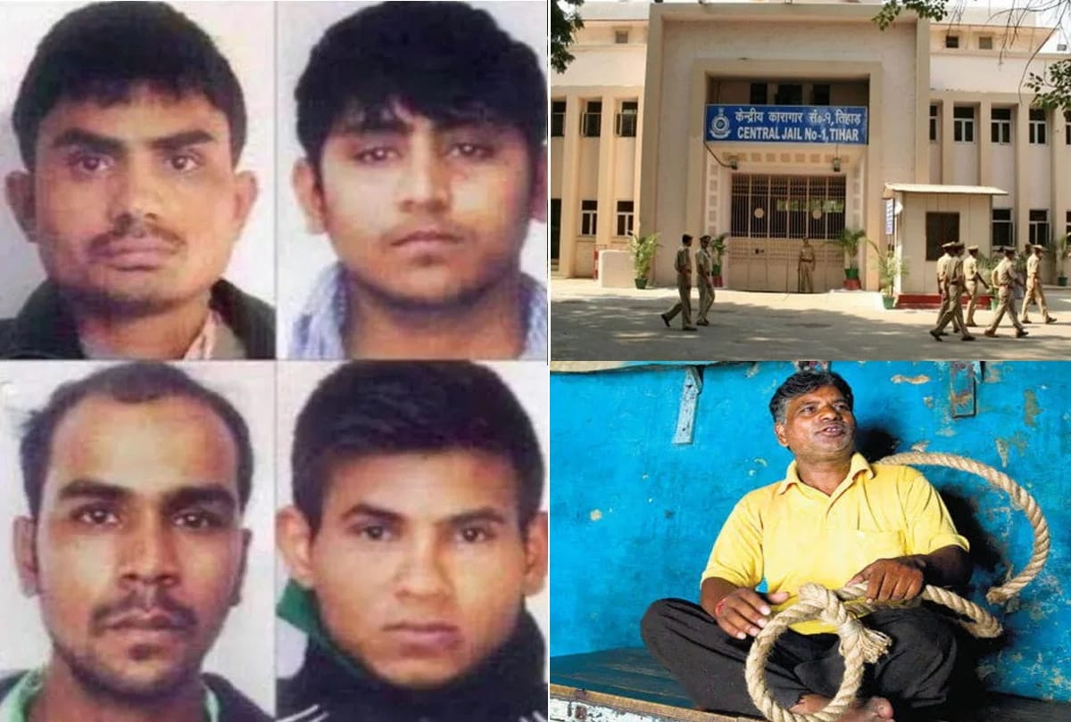 Nirbhaya case Tihar jail will create history on March 20, four convicts will be hanged t