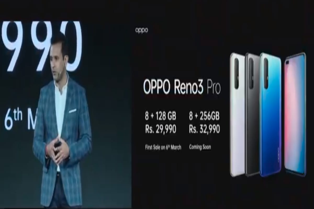 Oppo Reno 3 Pro for demo