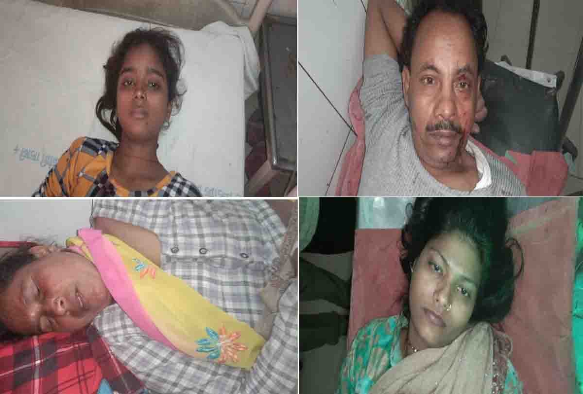 Hardoi: dispute over cleanliness, six people injured in fire