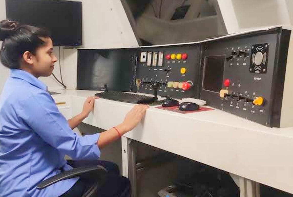 Kiran assistant loco pilot in Indian Railway training in kanpur hails from palampur himachal