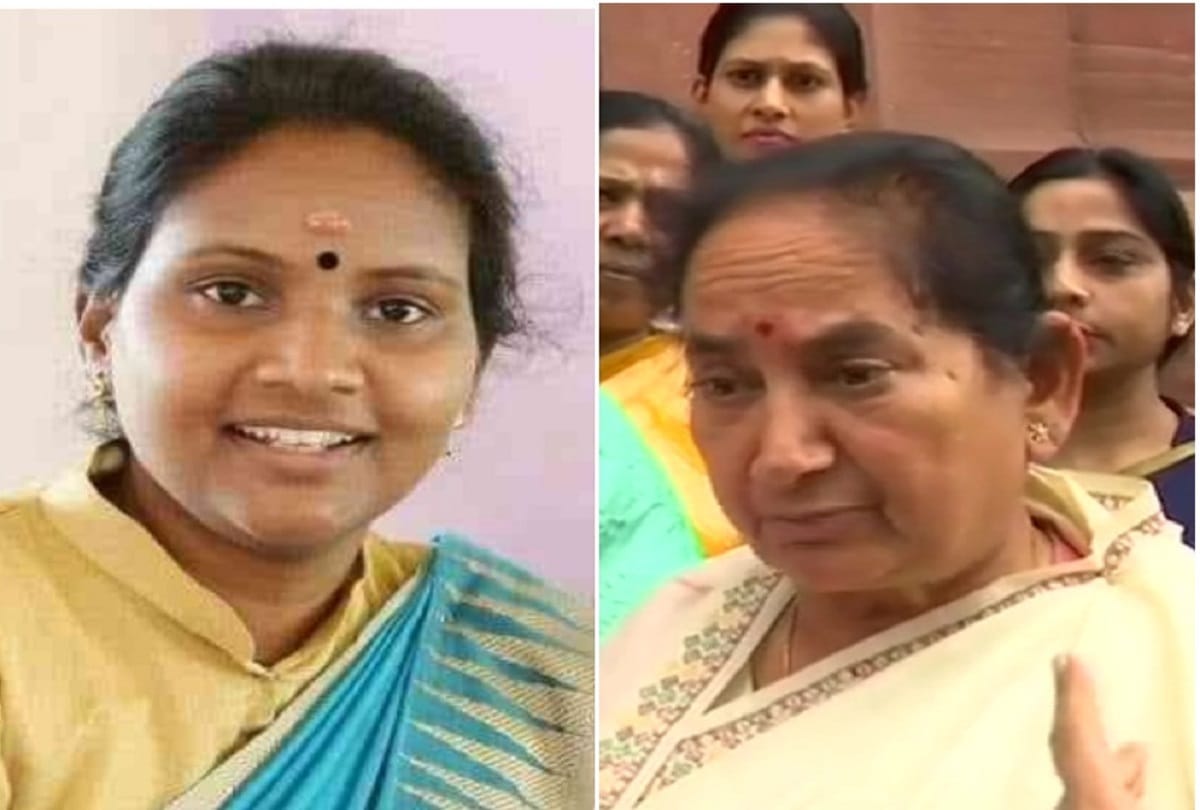 BJP MP Jaskaur Meena and Congress MP Ramya Haridas alleged each other of physical abuse