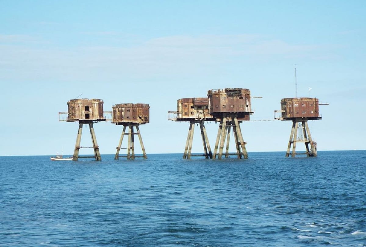 Red Sands Fort of England The Abandoned Sea Forts From Second World War