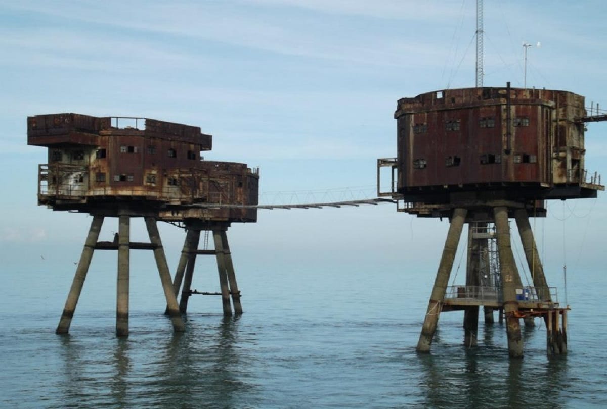 Red Sands Fort of England The Abandoned Sea Forts From Second World War
