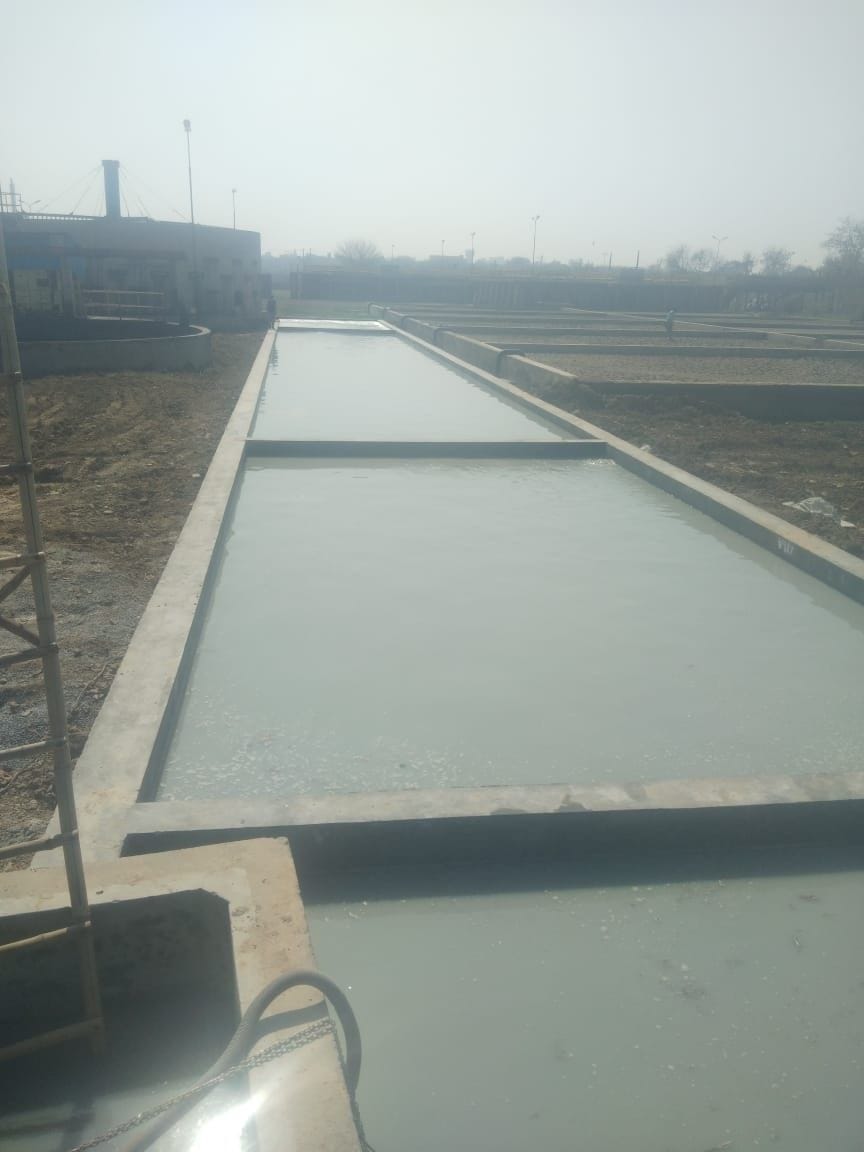 Treated in the bio remediation channel, the clean water that enters the drain will reach the Yamuna.