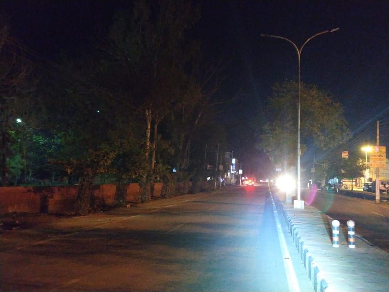 Lights not work properly in jind city