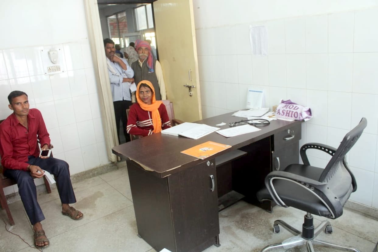 doctors not sit in opd