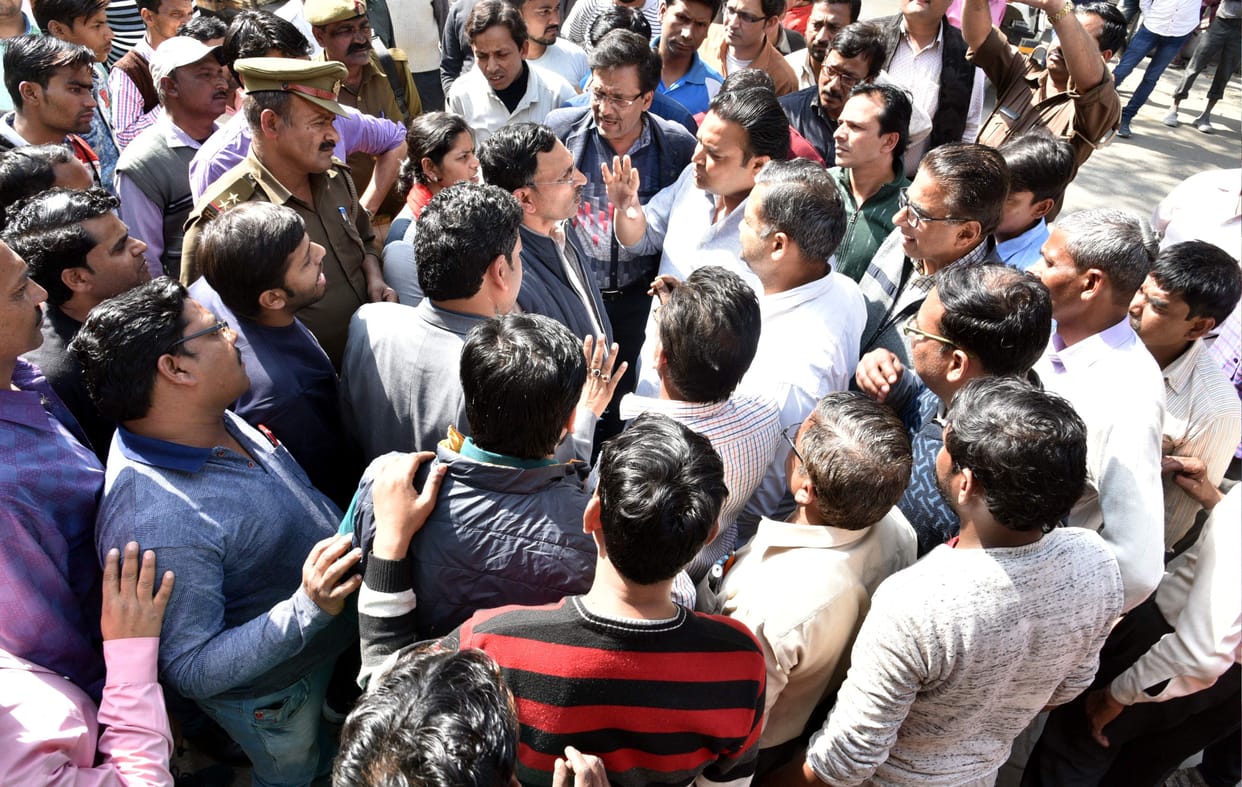 encrochment in sambhal