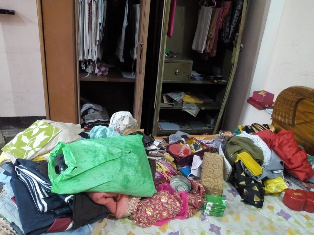 theft in policeman home