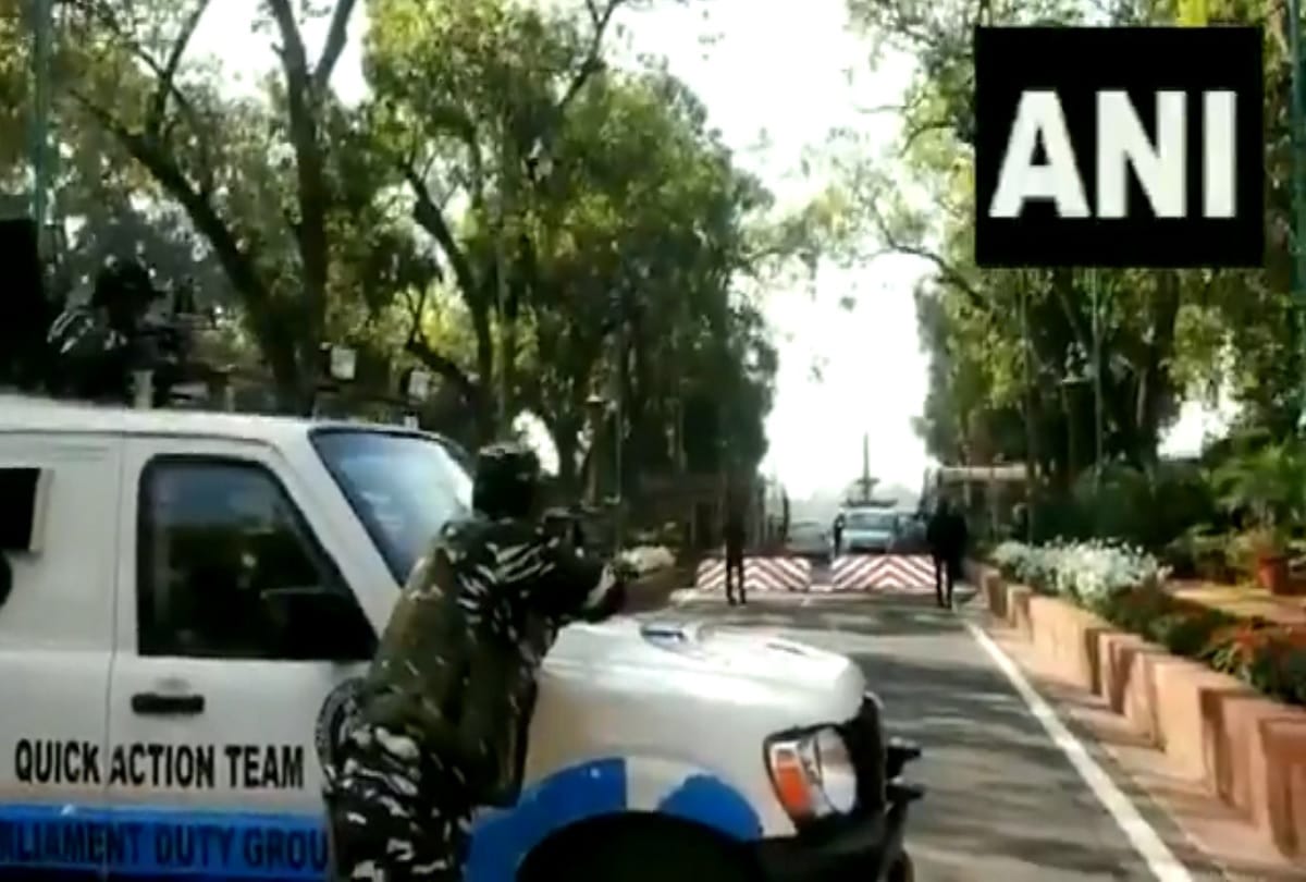 Parliament security on alert after BJP MP Vinod Kumar Sonkar car hit boom barrier on Gate No 1