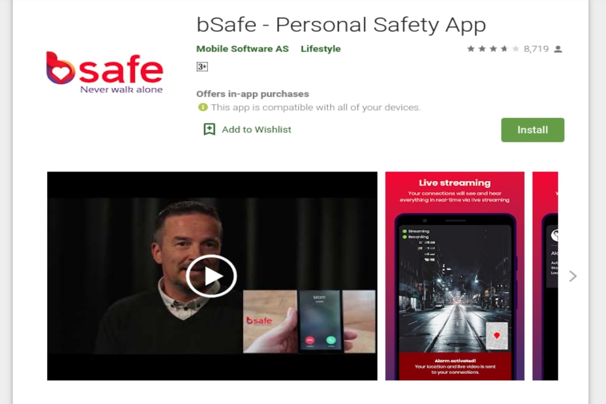 top 5 apps for women safety