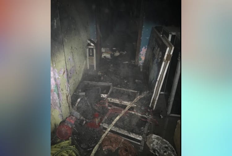 Fire in Murder Case Accused House at Ambala