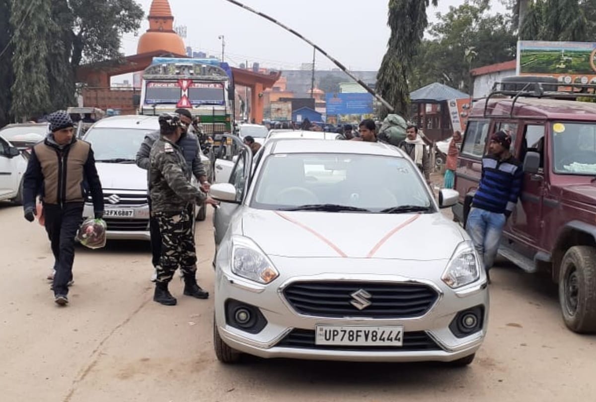 Corona virus knocked in UP Police alert on indo nepal border