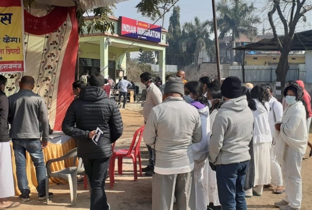 Corona virus knocked in UP Police alert on indo nepal border