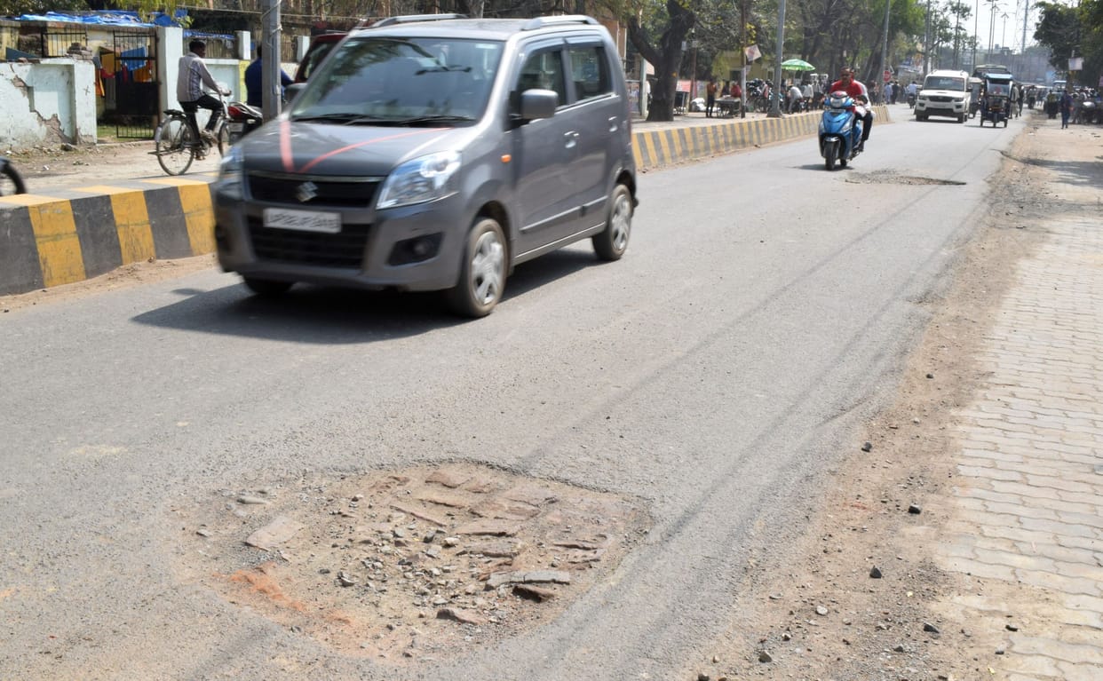 model road condition is not good