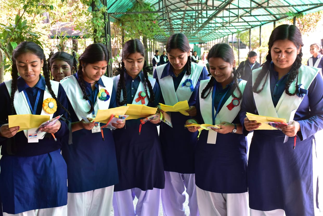 2391 students left Hindi examination in the state