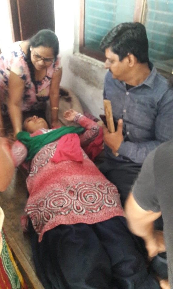 33 thousand kva line broke, ox death, women injured
