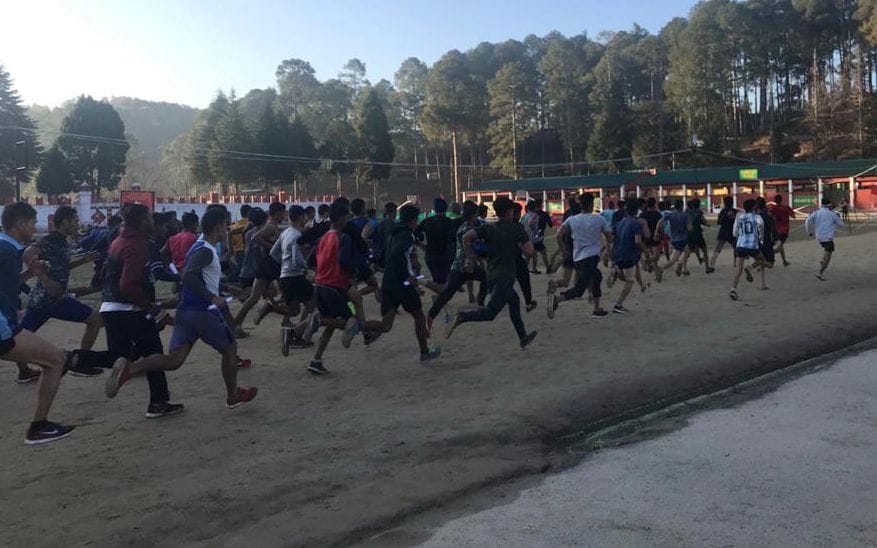 Seven hundred youths of Pithoragarh district succeeded in the race