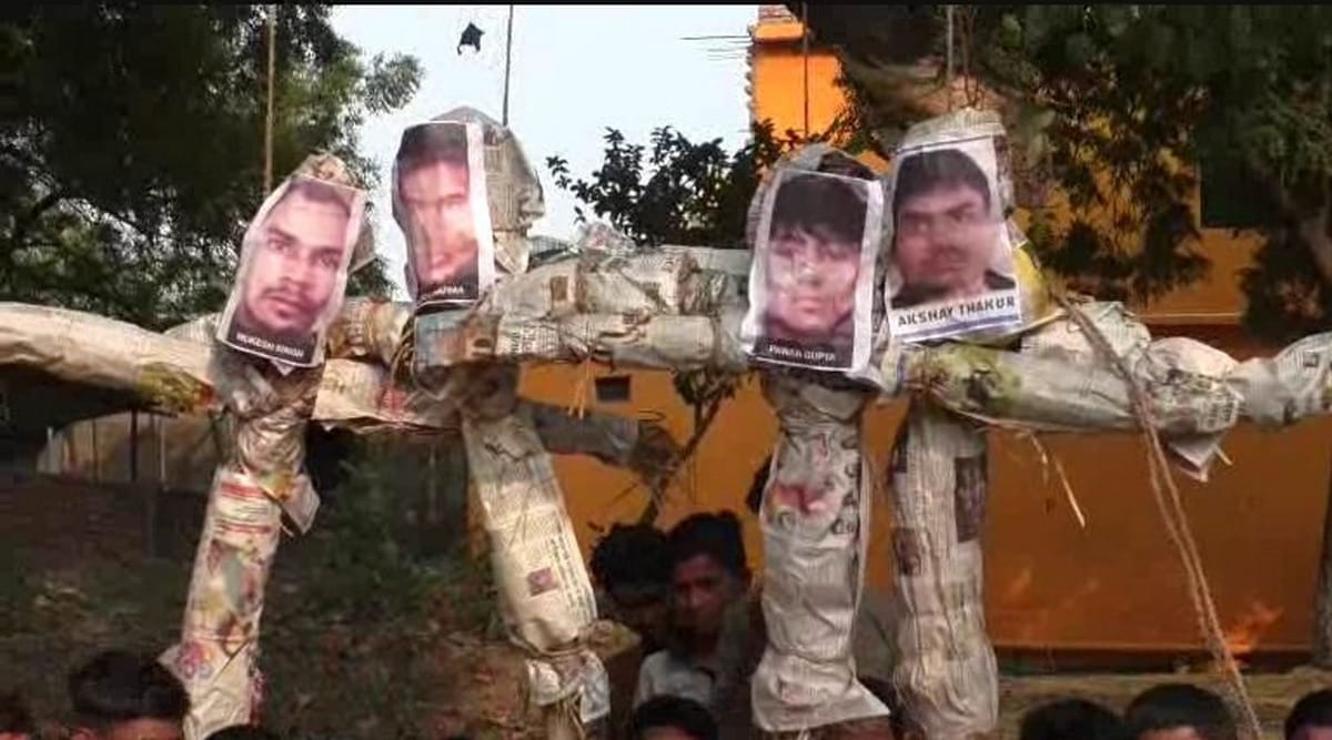 Nirbhaya case four convicts last few hours before hanging to death in Tihar