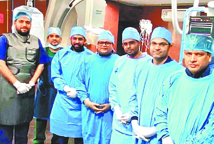 PGI earned name by angioplasty of a woman suffering from rare heart disease