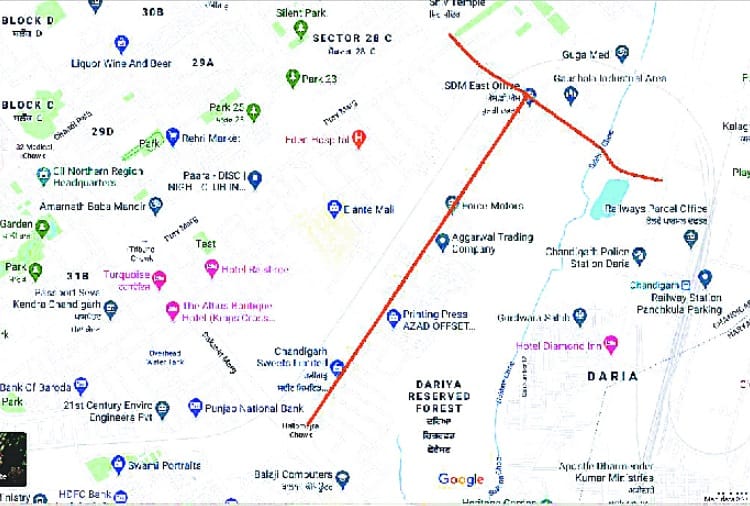 Chandigarh Administration will widen two roads of industrial area phase-1