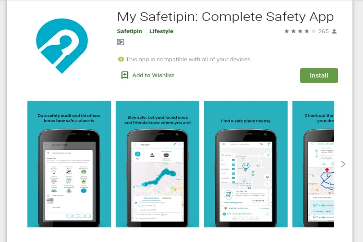 top 5 apps for women safety