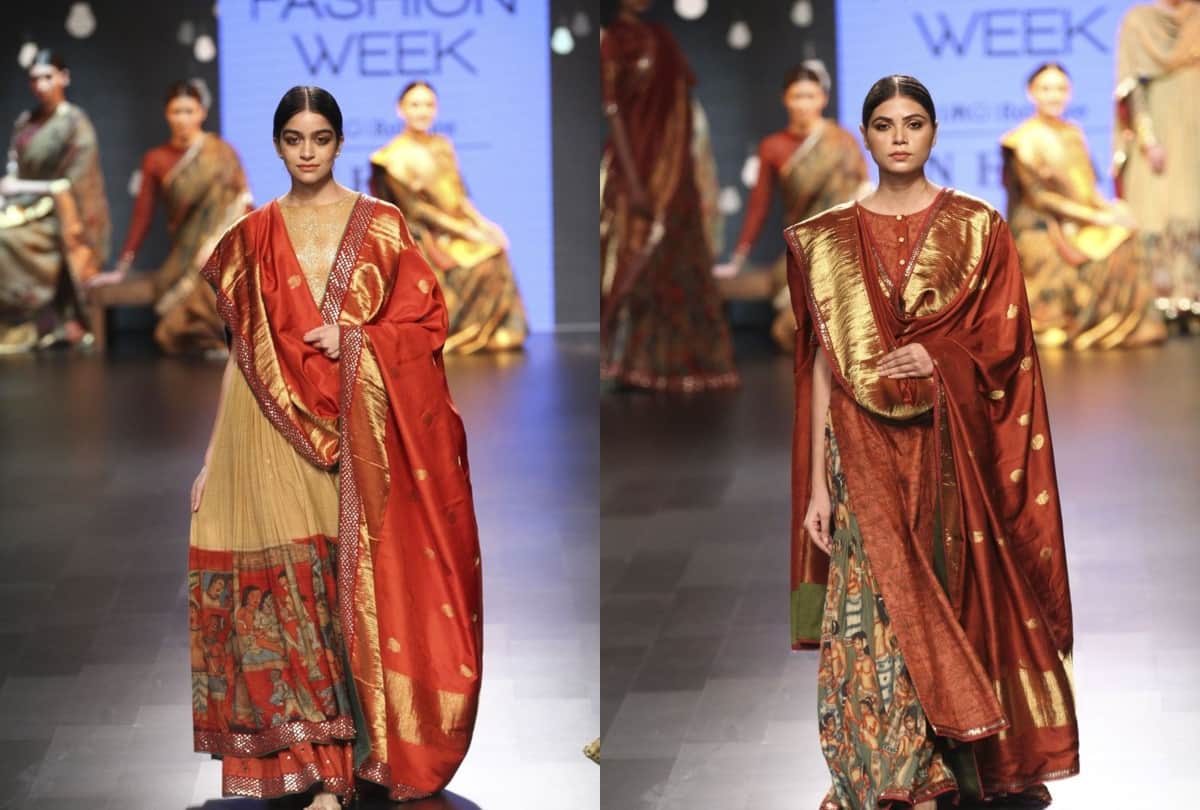 silk dupatta transform your old simple suit in party wear dress