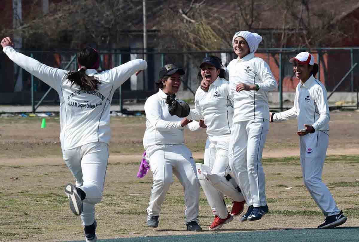 inter college women cricket championship srinagar jammu kashmir