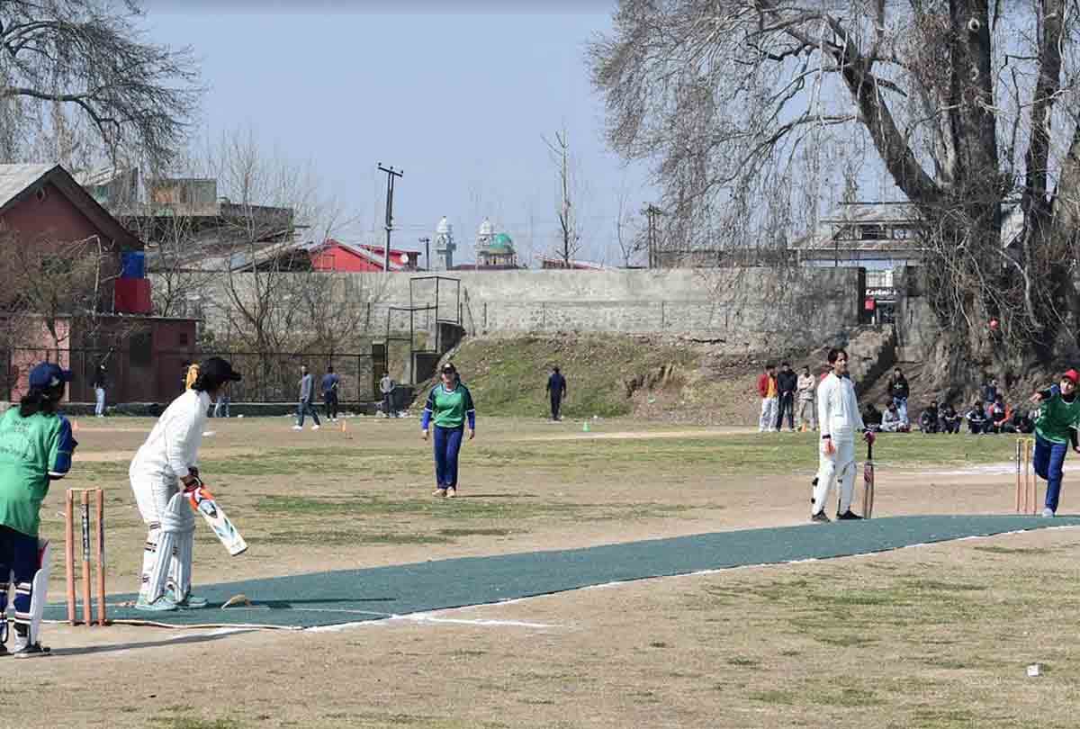 inter college women cricket championship srinagar jammu kashmir