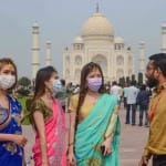 CoronaVirus Impact- Tajmahal Agra