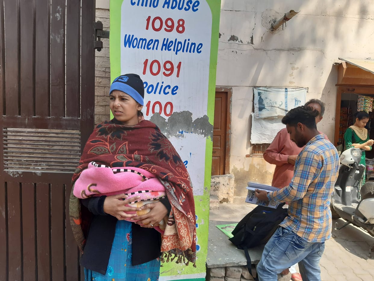 board examination, Woman arrived to take exam with 22-day-old child, fatehabad