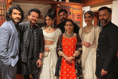Rhea Kapoor shared a special picture of her vidaai ceremony on father Anil Kapoor's birthday