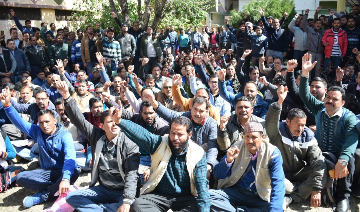 Employees are on an indefinite strike for the third day