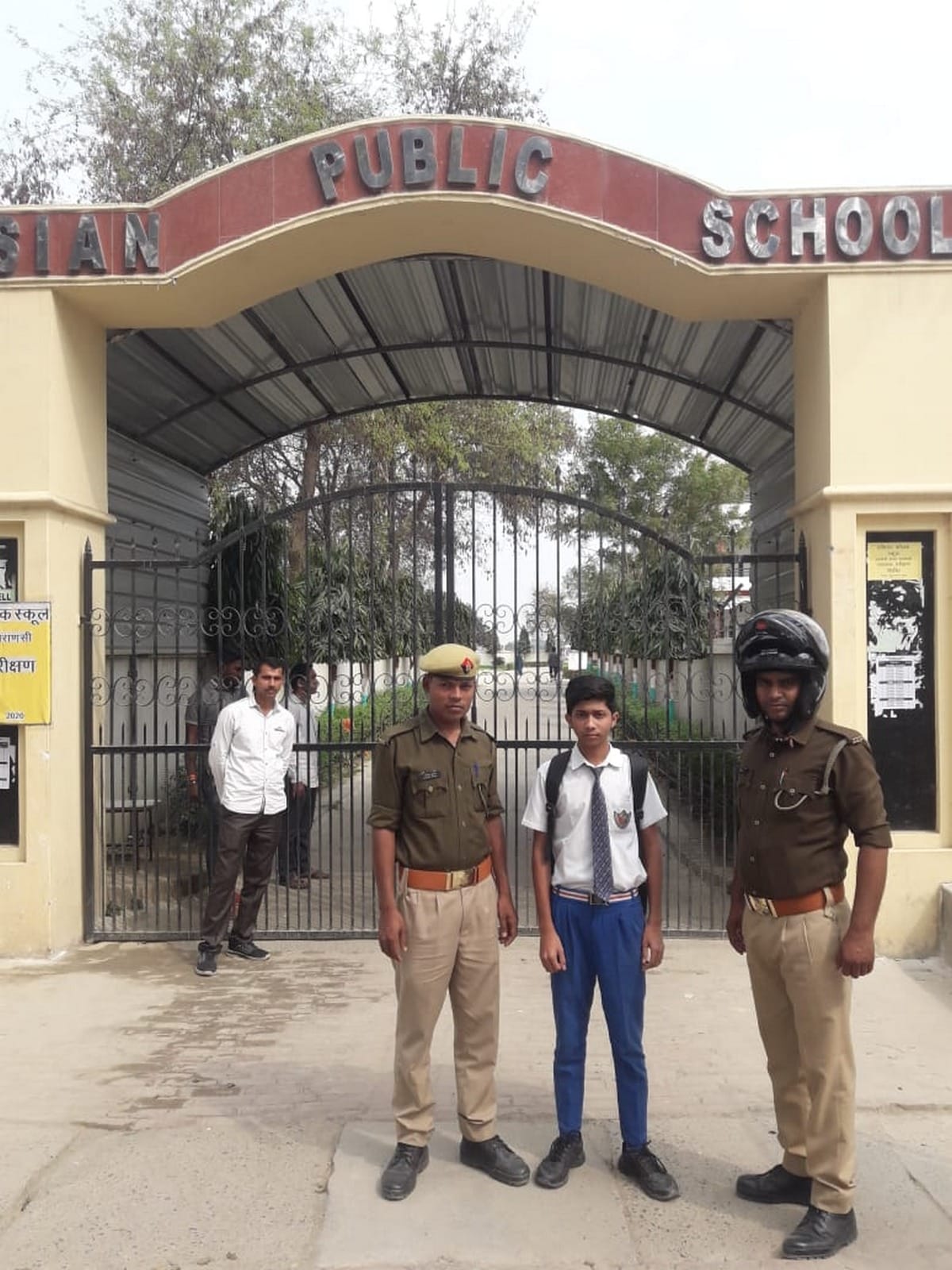 Constable rushed student to examination center in varanasi