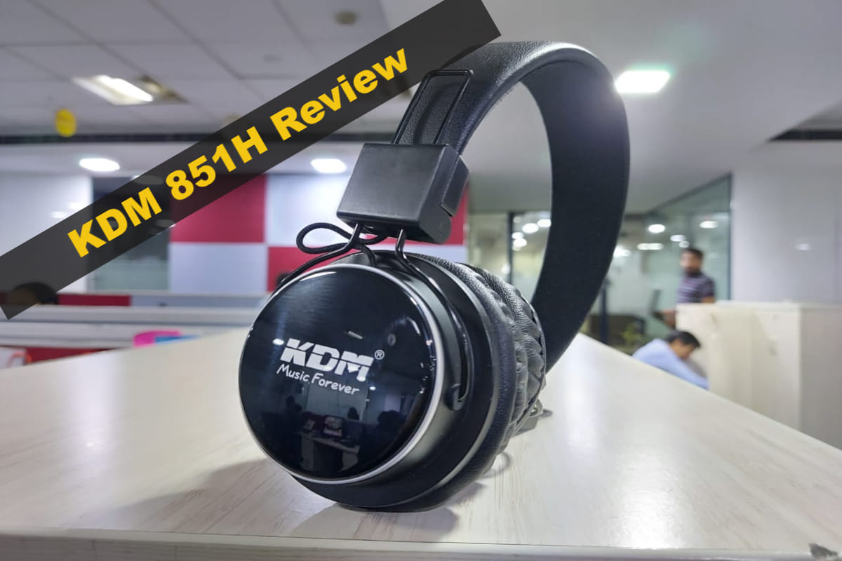 KDM 851H Wireless Noise Cancelling Headphones Review