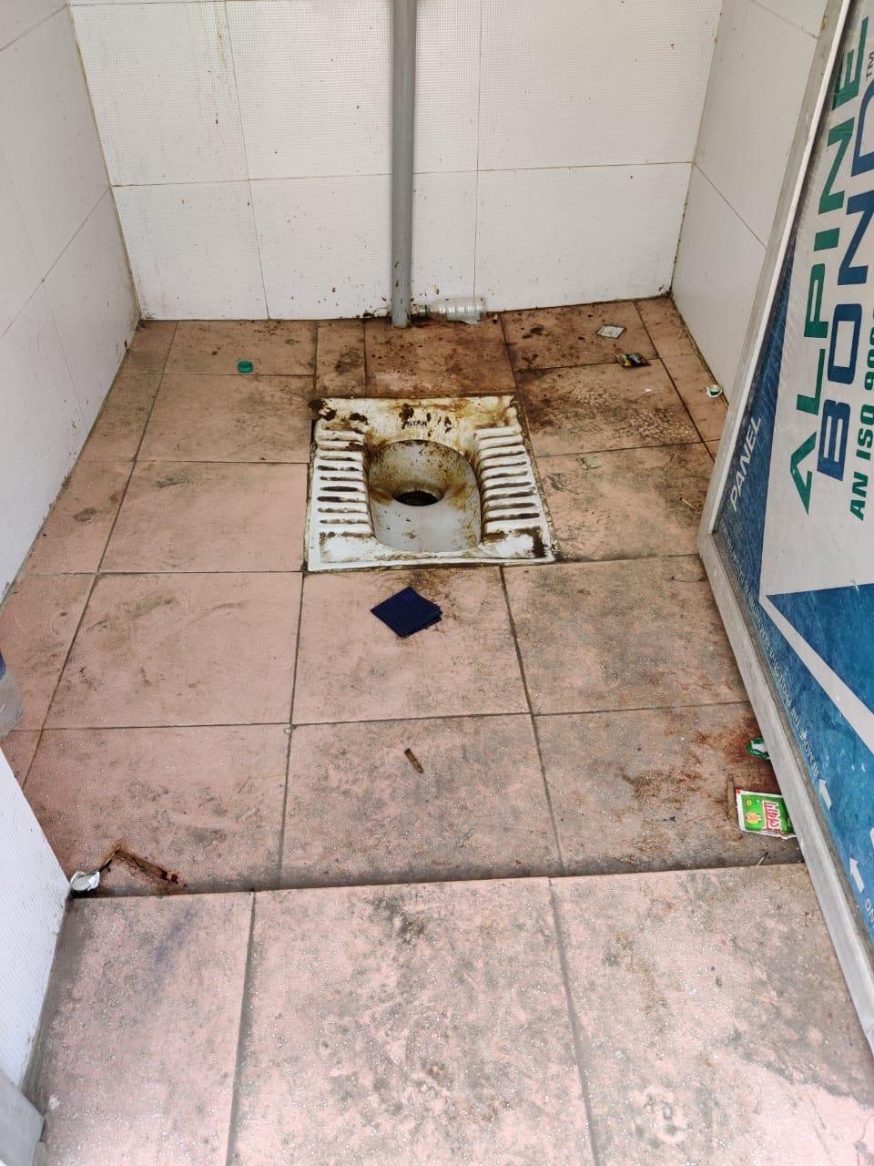 Locks found on toilets in Khatauli