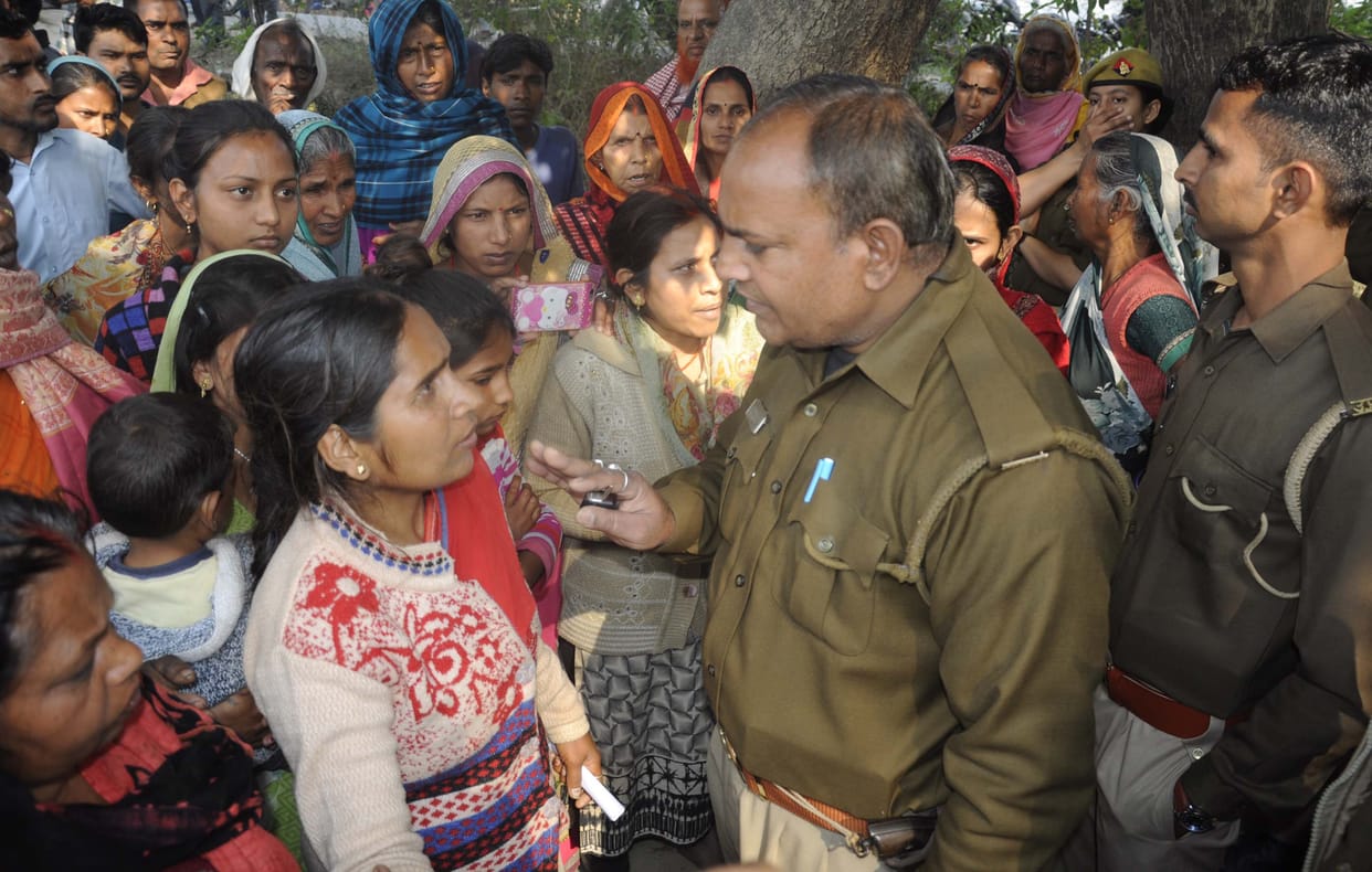 villagers on fire when reached the deadbody