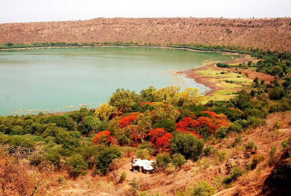 Maharashtra Lonar Lake Turned Pink Overnight, expert astonished