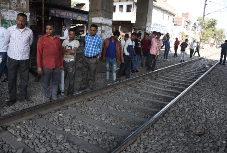 A Man died in train accident in Ludhiana of Punjab