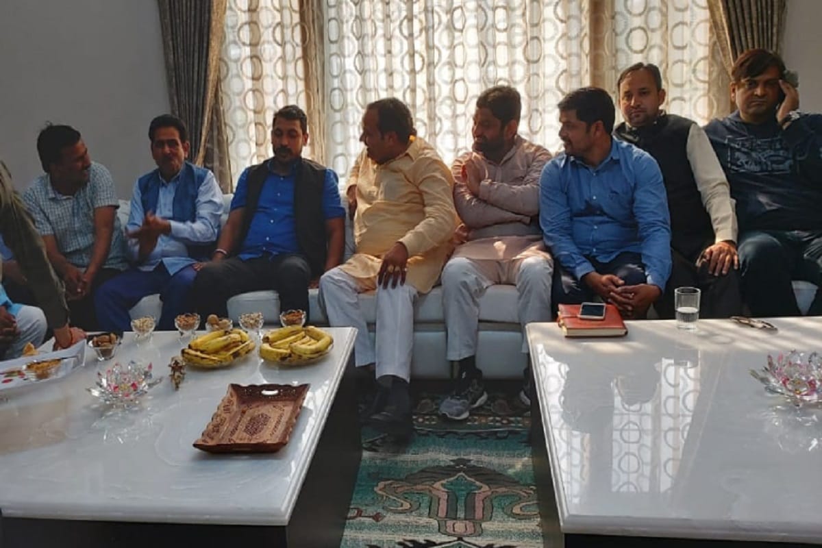 Bhim Army Chief Chandra Sekhar have meet to Badar Ali in Meerut city at Today
