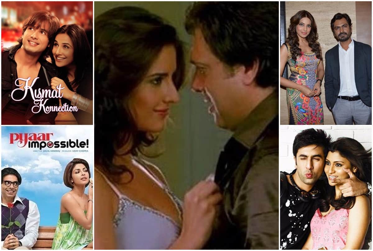 Flop On Screen Couple of Bollywood Films Katrina Govinda Priyanka Uday Chopra Shahid Vidya Ranbir