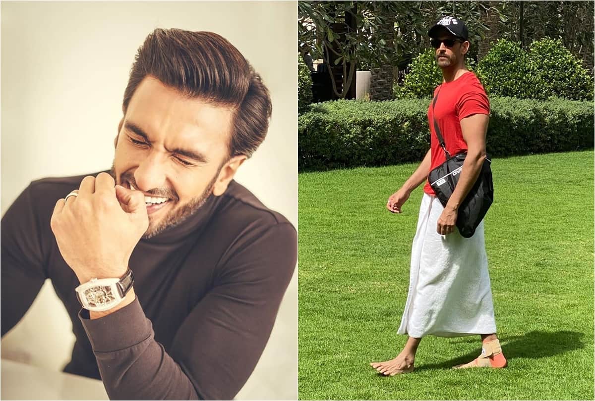 Ranveer Singh Sax God Comment to Hrithik Roshan viral instagram post