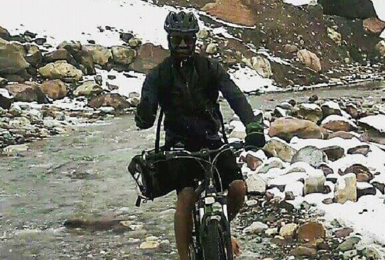 Tashan, Punjab University Scholar Ravinder Bishnoi on India Tour Via Cycle