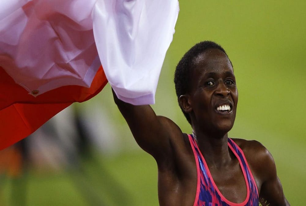 Olympic steeplechase champion Ruth Jebet receives four-year ban for doping